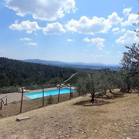 Borgo Nel Chianti Istrice Con Piscina Tennis E Wifi Castellina in Chianti Bagian luar foto