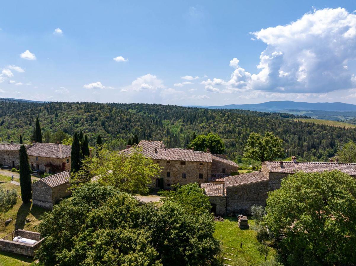 Borgo Nel Chianti Istrice Con Piscina Tennis E Wifi Castellina in Chianti Bagian luar foto