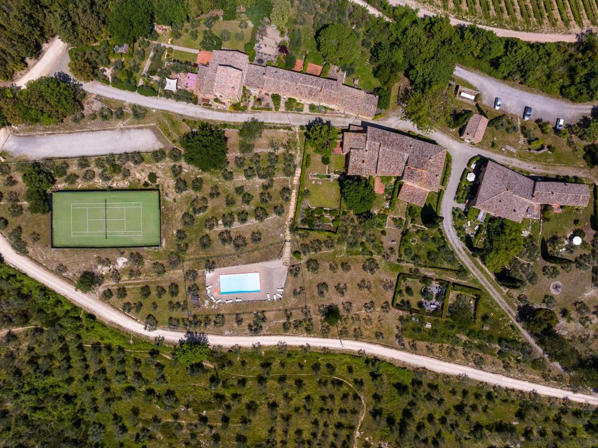 Borgo Nel Chianti Istrice Con Piscina Tennis E Wifi Castellina in Chianti Bagian luar foto