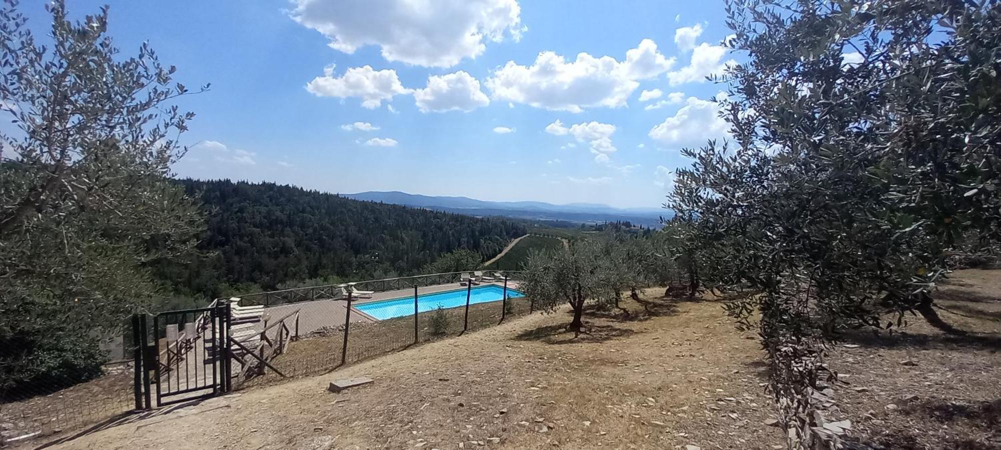 Borgo Nel Chianti Istrice Con Piscina Tennis E Wifi Castellina in Chianti Bagian luar foto
